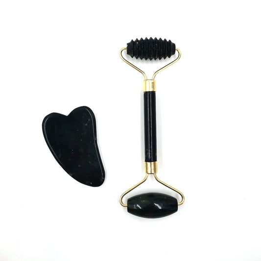 Rouleau de Jade & Gua Sha Naturel