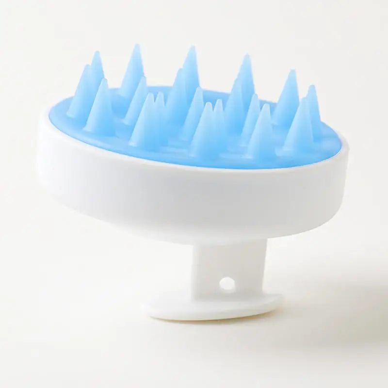 Peigne de massage du cuir chevelu en silicone, shampooing, masseur de cheveux, bain, brosse de massage du cuir chevelu, massage des points d'acupuncture du cuir chevelu, nouveau
