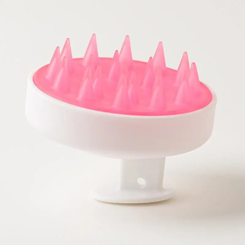 Peigne de massage du cuir chevelu en silicone, shampooing, masseur de cheveux, bain, brosse de massage du cuir chevelu, massage des points d'acupuncture du cuir chevelu, nouveau