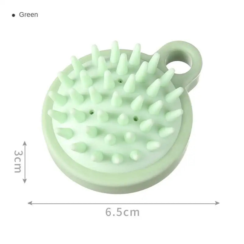 Peigne de massage du cuir chevelu en silicone, shampooing, masseur de cheveux, bain, brosse de massage du cuir chevelu, massage des points d'acupuncture du cuir chevelu, nouveau