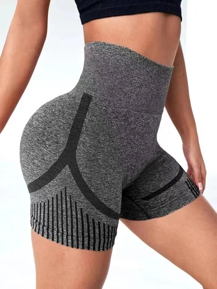 Short de Sport Femme Taille Haute – Yoga, Fitness & Running | Confort et Style Respirant