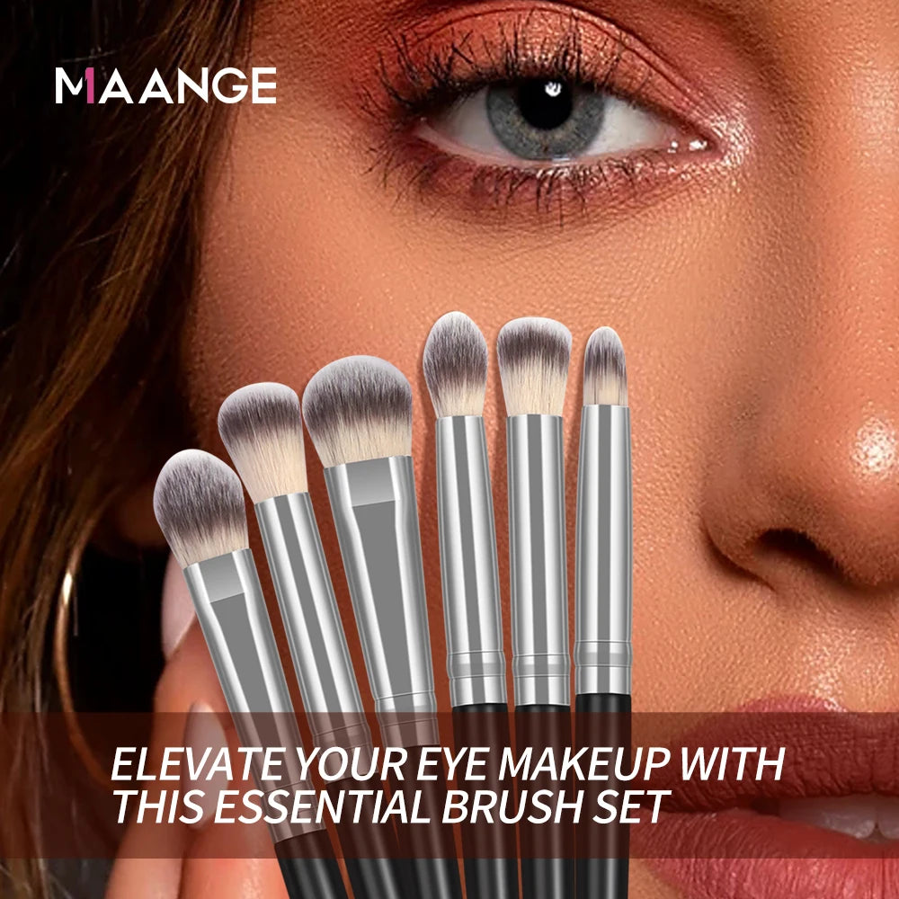 MAANGE-Ensemble de pinceaux de maquillage professionnels, outils de beauté avec sac, fond de teint, correcteur pour les yeux, poudre de fard à joues, 30 pièces