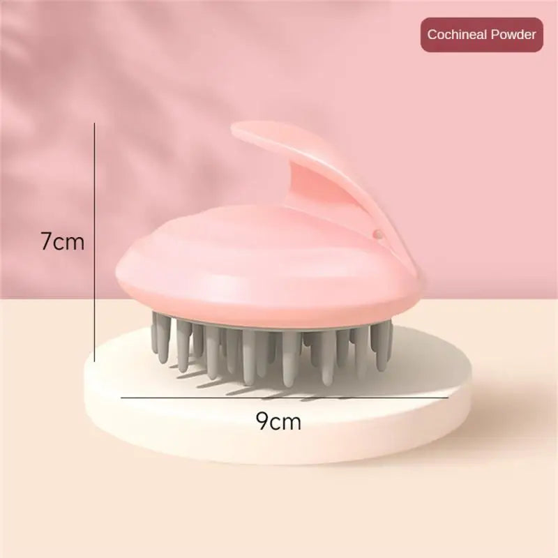 Peigne de massage du cuir chevelu en silicone, shampooing, masseur de cheveux, bain, brosse de massage du cuir chevelu, massage des points d'acupuncture du cuir chevelu, nouveau