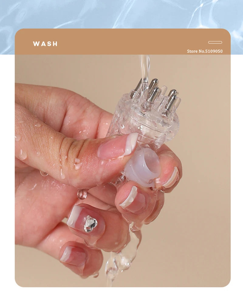 Mini applicateur Portable pour cuir chevelu, peigne liquide, médecine de Massage des racines des cheveux, peigne pour la croissance des cheveux, sérum, huile nourrissante