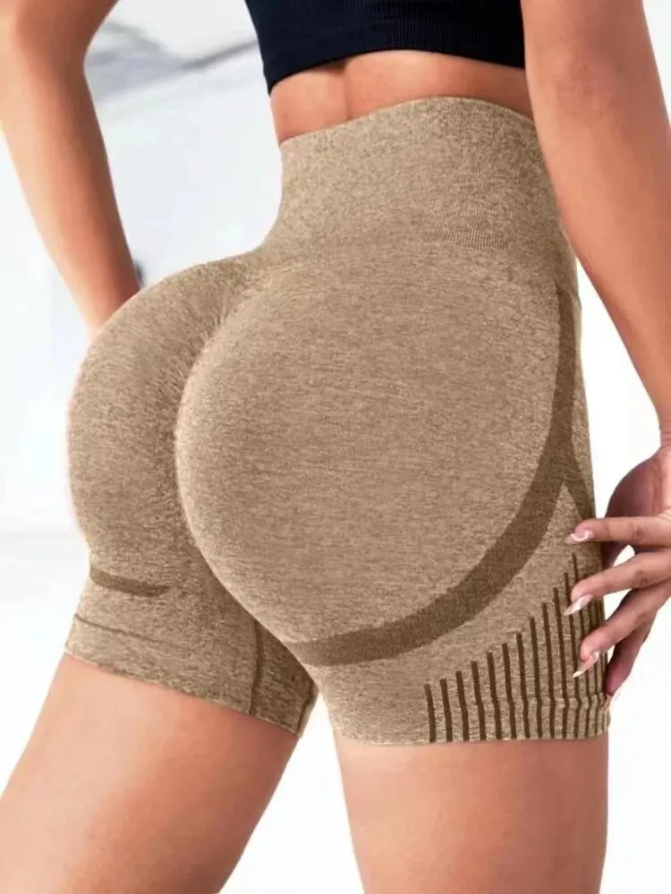 Short de Sport Femme Taille Haute – Yoga, Fitness & Running | Confort et Style Respirant