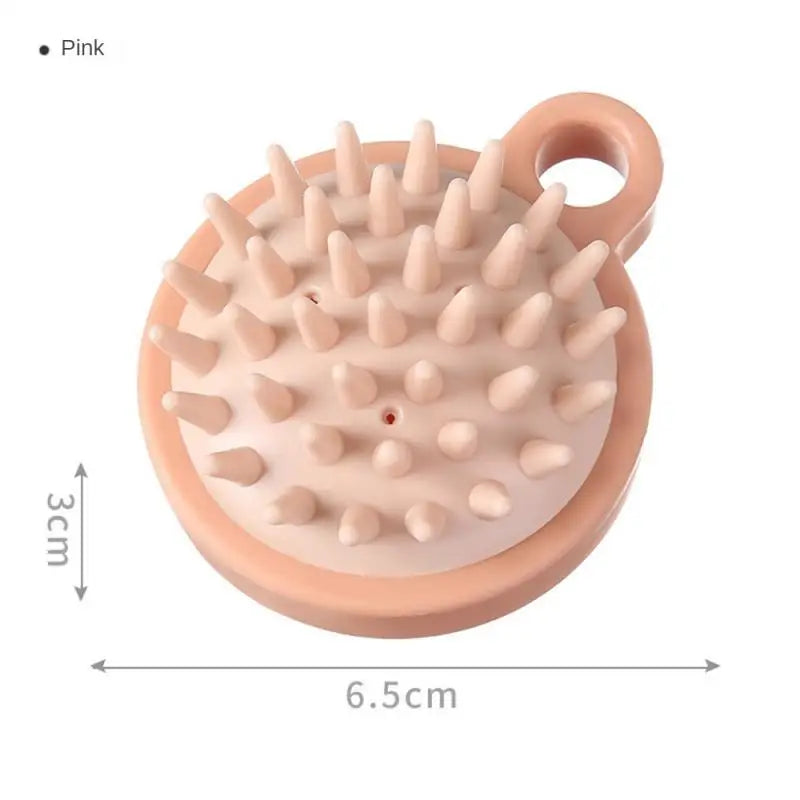 Peigne de massage du cuir chevelu en silicone, shampooing, masseur de cheveux, bain, brosse de massage du cuir chevelu, massage des points d'acupuncture du cuir chevelu, nouveau