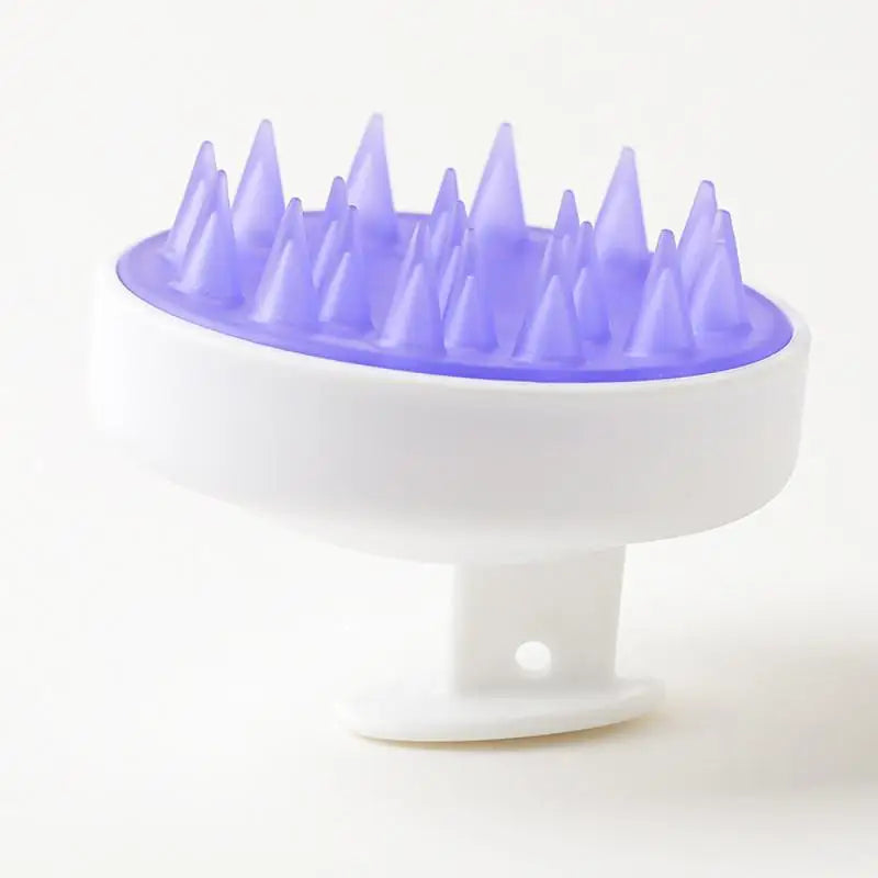 Peigne de massage du cuir chevelu en silicone, shampooing, masseur de cheveux, bain, brosse de massage du cuir chevelu, massage des points d'acupuncture du cuir chevelu, nouveau