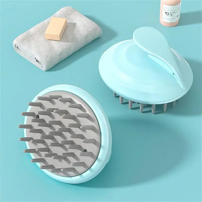 Peigne de massage du cuir chevelu en silicone, shampooing, masseur de cheveux, bain, brosse de massage du cuir chevelu, massage des points d'acupuncture du cuir chevelu, nouveau